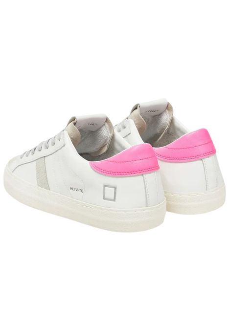 Scarpe bambina bianco/fucsia in pelle D.A.T.E | HILLOWCALF/PIABIANCO/FUCSIA