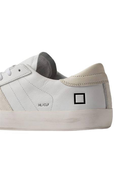 Scarpe unisex bianche in pelle D.A.T.E | J421/PIABIANCO