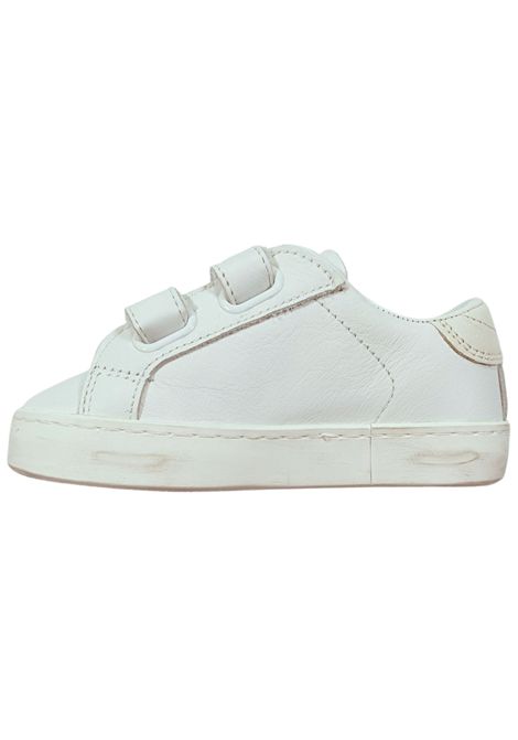 Scarpe unisex bianche in pelle D.A.T.E | J421-CA/PIABIANCO