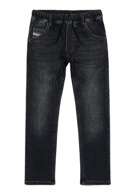 Jeans bambino nero in cotone DIESEL | 00J3AJKXBL4/DELNERO