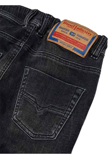 Jeans bambino nero in cotone DIESEL | 00J3AJKXBL4/DELNERO