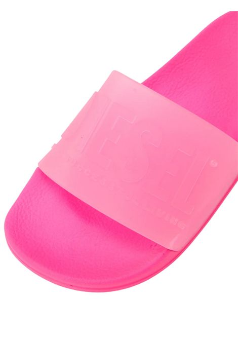 Ciabatte in PVC fucsia da bambina DIESEL | BC0521/PIAFUCSIA