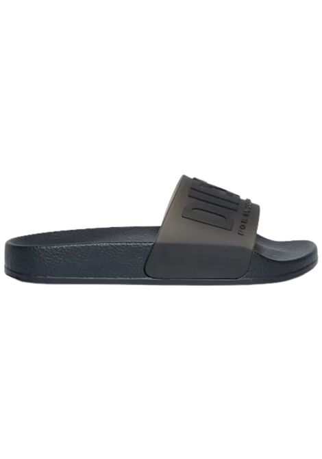 Ciabatte unisex in PVC nero DIESEL | BC052121/PIANERO