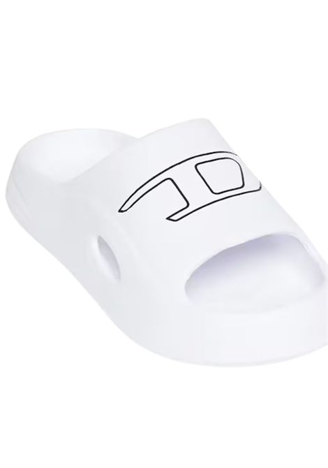 Ciabatte unisex in PVC bianco DIESEL | BC0560/PIABIANCO