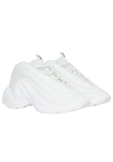 Unisex white wavy shoes DIESEL | BC0586/PIABIANCO