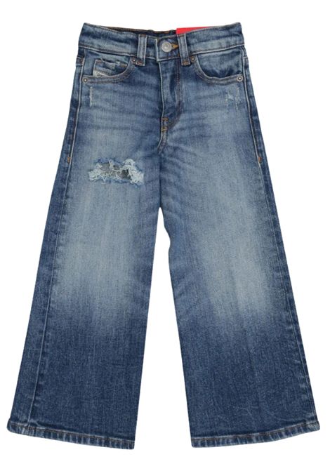 Girls' denim cotton jeans DIESEL | J00816KXBMH/DELDENIM