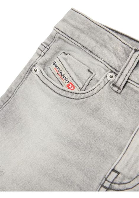 Jeans bambina in cotone denim DIESEL | J00989/MAGRIGIO