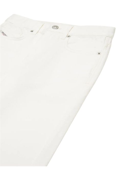 Unisex white cotton jeans DIESEL | J01923KXBMQ/DELBIANCO