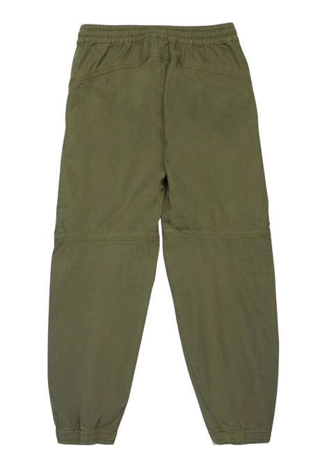 Green unisex cotton trousers DIESEL | J02057KXBIM/DELVERDE