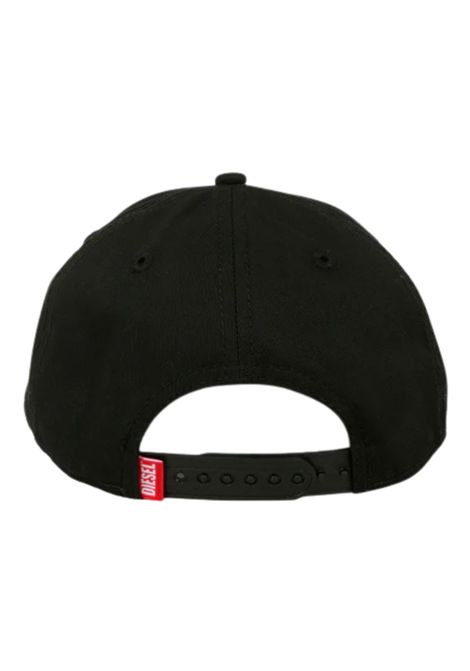 Cappello unisex nero in cotone DIESEL | J02132KXA77/DELNERO