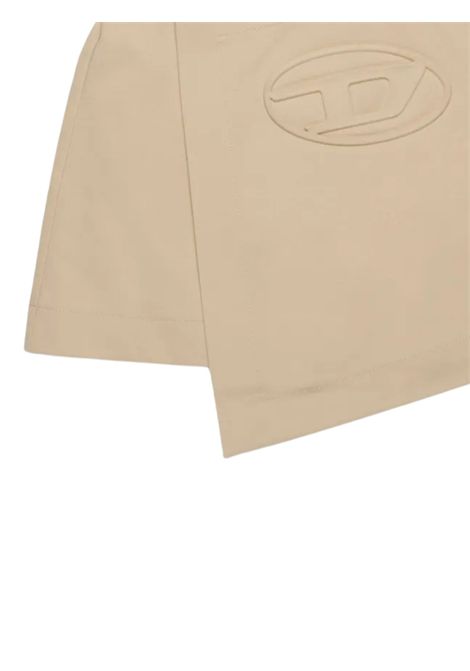 Gonna bambina beige in cotone DIESEL | J02195/MABEIGE