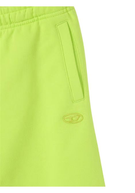 Bermuda bambino verde in cotone DIESEL | J02273/MAVERDE ACIDO