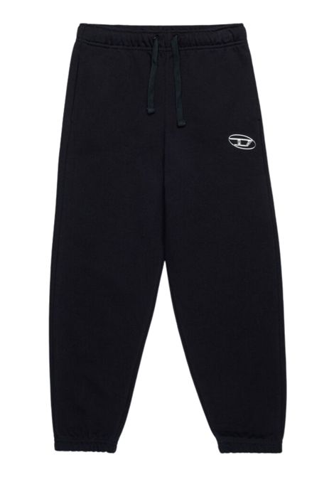 Unisex black cotton trousers DIESEL | J02317KYAVF/DELNERO