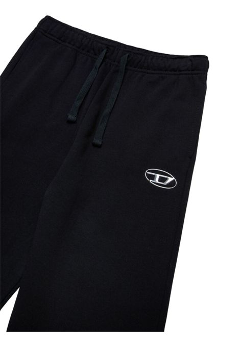 Unisex black cotton trousers DIESEL | J02317KYAVF/DELNERO