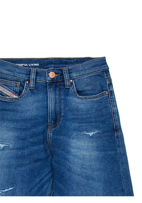 Jeans bambina in cotone denim DIESEL | J02323/MADENIM