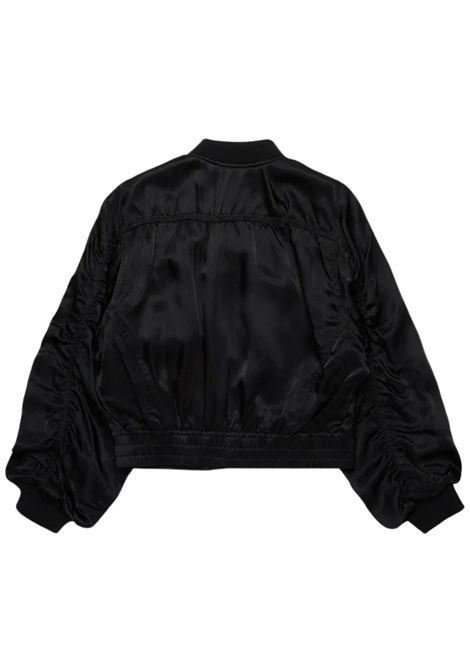 Bomber bambina nero in viscosa DIESEL | JGKHLOWS/DELNERO