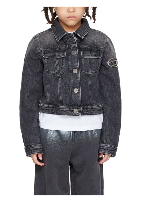 Giubbino bambina in cotone denim DIESEL | JSLIMMY/DELGRIGIO