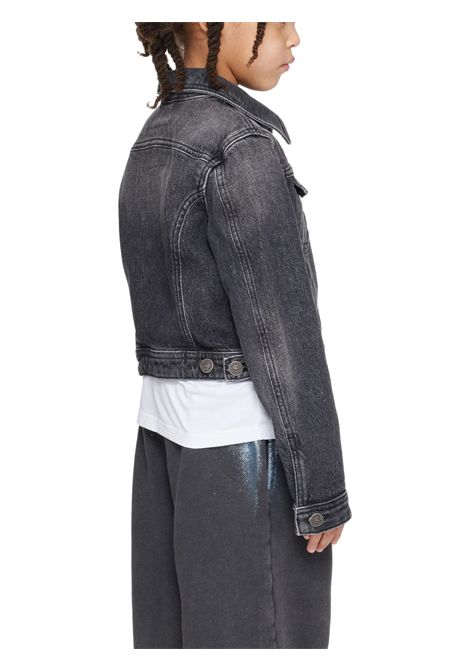 Giubbino bambina in cotone denim DIESEL | JSLIMMY/DELGRIGIO