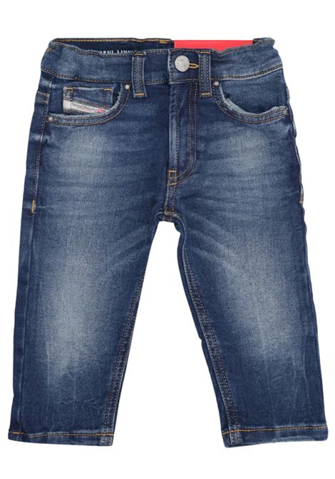Baby jeans in denim cotton DIESEL | K00312KXBL9/DELDENIM