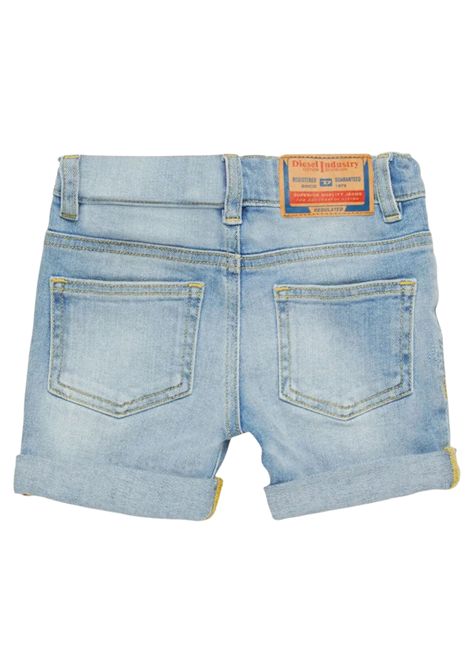 Bermuda neonato in cotone denim DIESEL | K00361KXBNY/DELDENIM