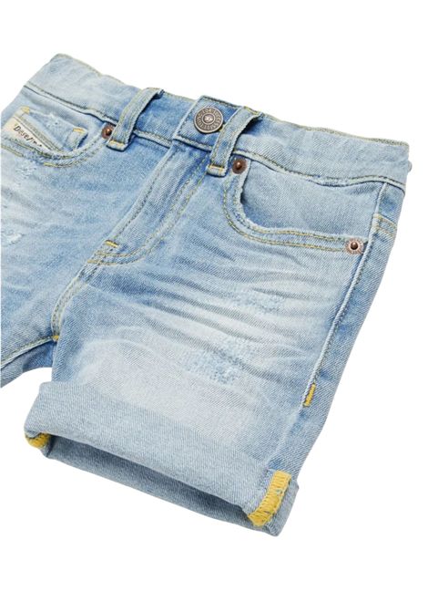 Bermuda neonato in cotone denim DIESEL | K00361KXBNY/DELDENIM