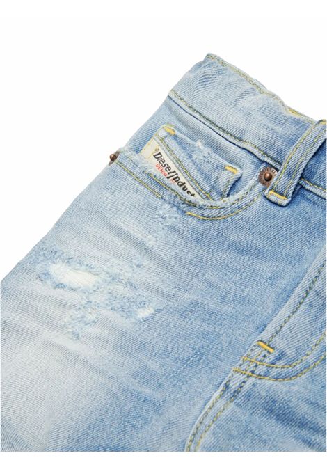 Bermuda neonato in cotone denim DIESEL | K00361KXBNY/DELDENIM