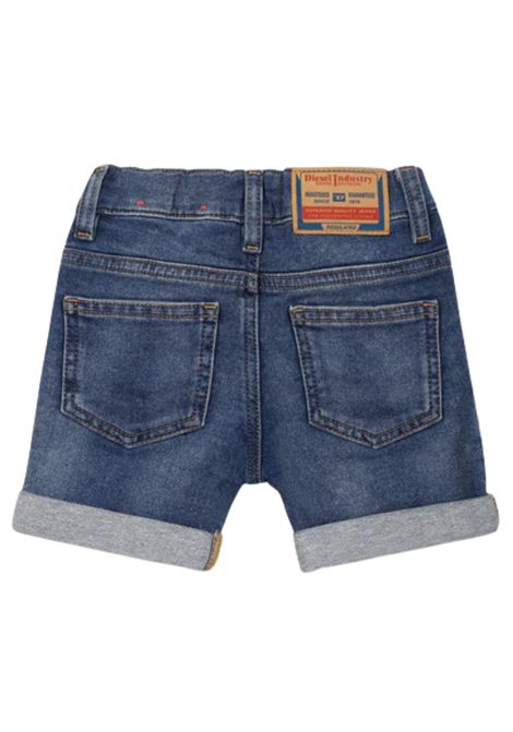 Bermuda neonato in cotone denim DIESEL | K00362KXBN1/DELDENIM