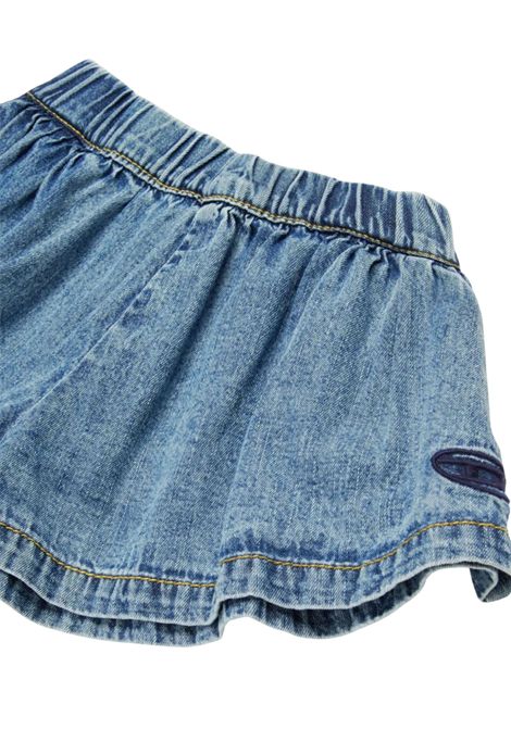 Shorts neonata in cotone denim DIESEL | K00599KXBNH/DELDENIM