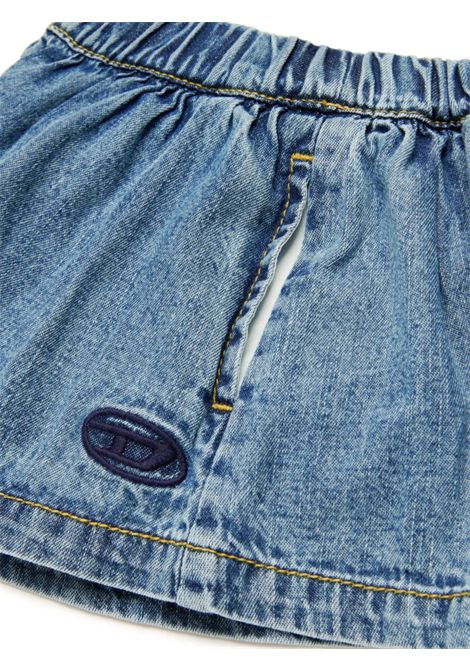 Shorts neonata in cotone denim DIESEL | K00599KXBNH/DELDENIM