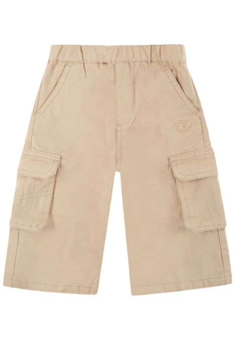 Beige cotton baby trousers DIESEL | K00603KXBJ1/DELBEIGE