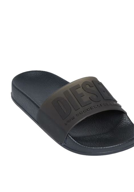 Ciabatte nere unisex DIESEL | P8057/DELNERO