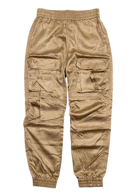 Pantalone bambina beige in viscosa DIESEL | PPJ02207/MABEIGE