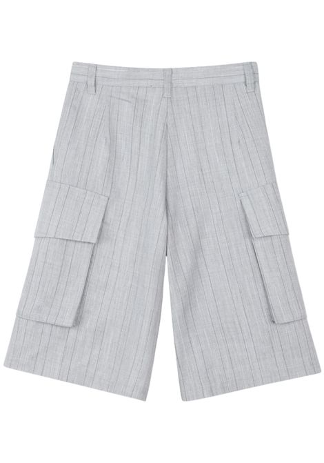 Shorts bambina in misto viscosa DKNY | D62274/SUGRIGIO