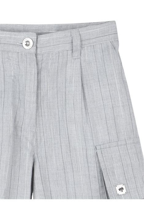 Shorts bambina in misto viscosa DKNY | D62274/SUGRIGIO