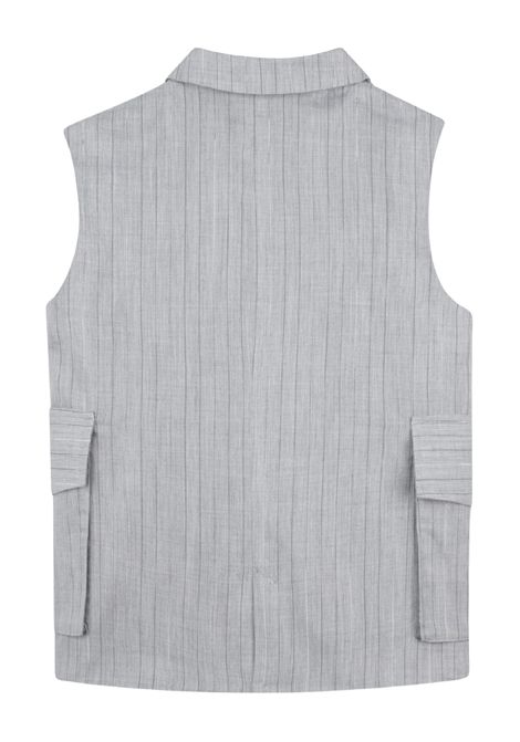 Giacca bambina in misto viscosa DKNY | D62278/SUGRIGIO