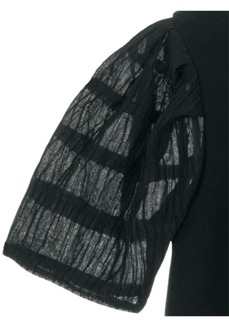 Abito bambina nero in viscosa DKNY | D62319/SUNERO