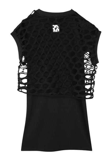 Abito sbucato bambina nero DKNY | D62327/SUNERO