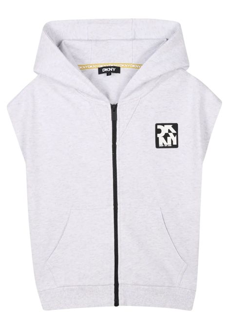 Unisex grey cotton sweatshirt DKNY | D62339/SUGRIGIO