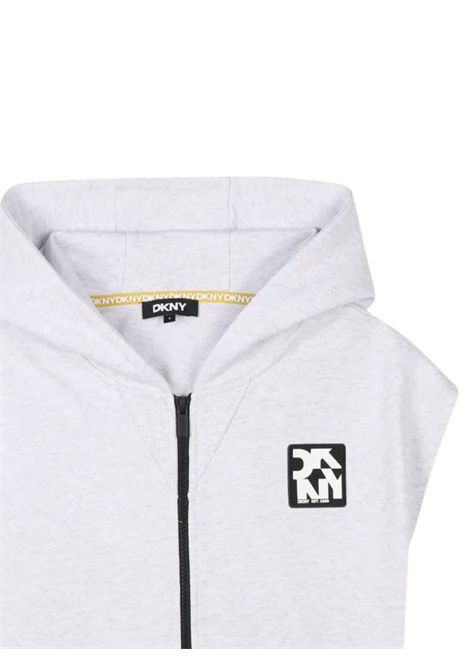 Unisex grey cotton sweatshirt DKNY | D62339/SUGRIGIO