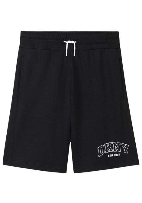 Unisex black Bermuda shorts DKNY | D62342/SUNERO