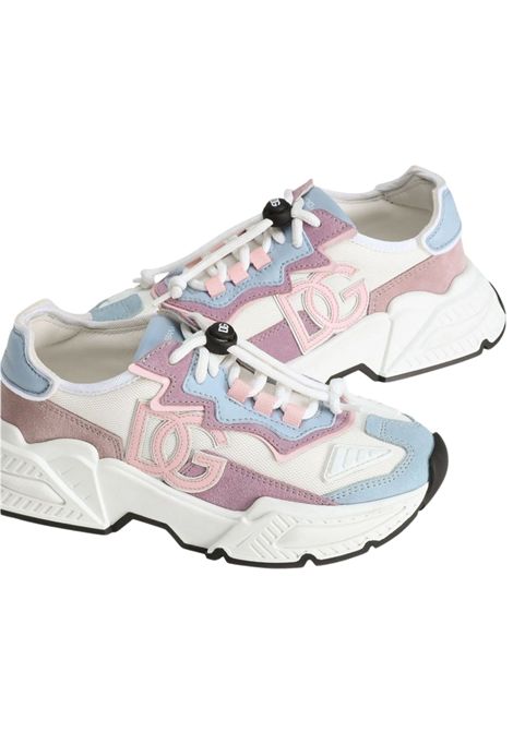 Scarpe bambina multicolor DOLCE E GABBANA | D11242/PIAMULTICOLOR