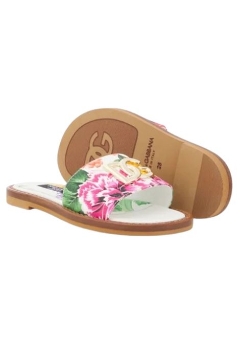Sandali bambina multicolor DOLCE E GABBANA | D11316/PIAMULTICOLOR