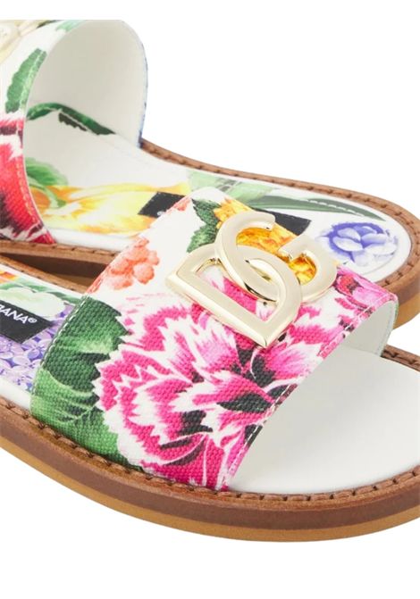 Sandali bambina multicolor DOLCE E GABBANA | D11316/PIAMULTICOLOR