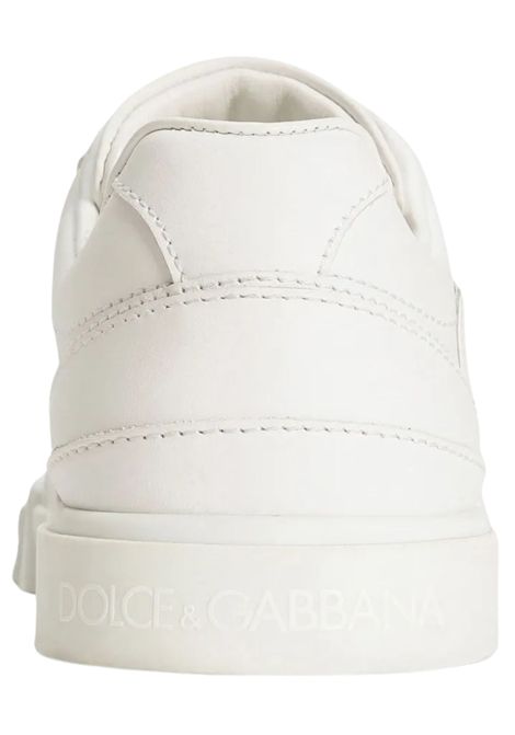 Kids' white sneakers with embossed logo DOLCE E GABBANA | DA5283/CEBIANCO