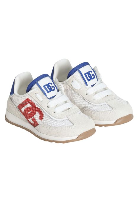Scarpe bambino bianche DOLCE E GABBANA | DN0217/MABIANCO