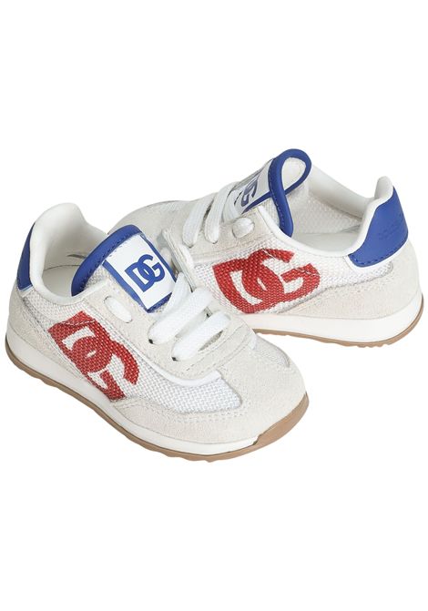 Scarpe bambino bianche DOLCE E GABBANA | DN0217/MABIANCO