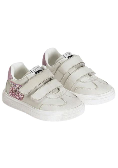 White leather girls' shoes DOLCE E GABBANA | DN0219/PIABIANCO