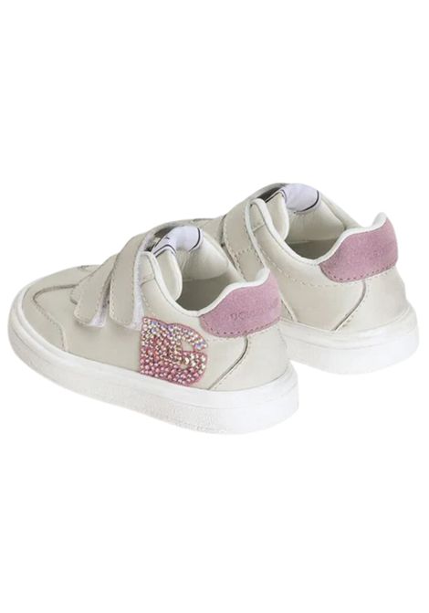 White leather girls' shoes DOLCE E GABBANA | DN0219/PIABIANCO