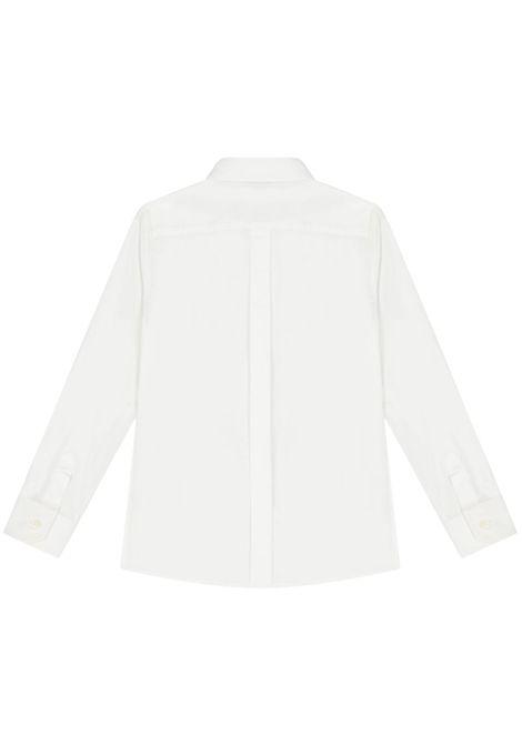 Camicia bambino bianca in cotone DOLCE E GABBANA | L43S75FUEA/MABIANCO