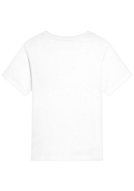 T-shirt bambino bianca in cotone DOLCE E GABBANA | L4JTHUG7/MABIANCO